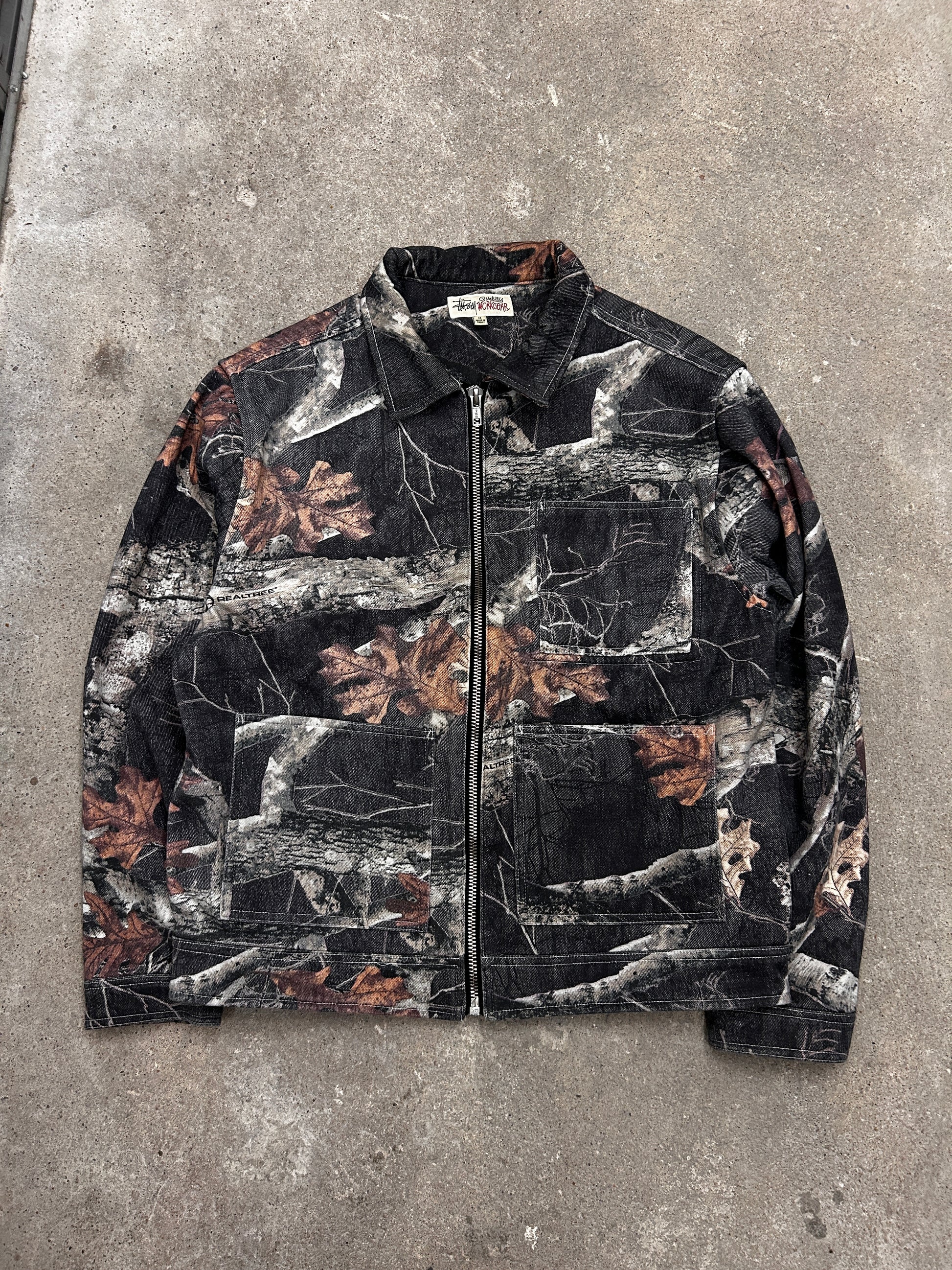 Stussy realtreejakke