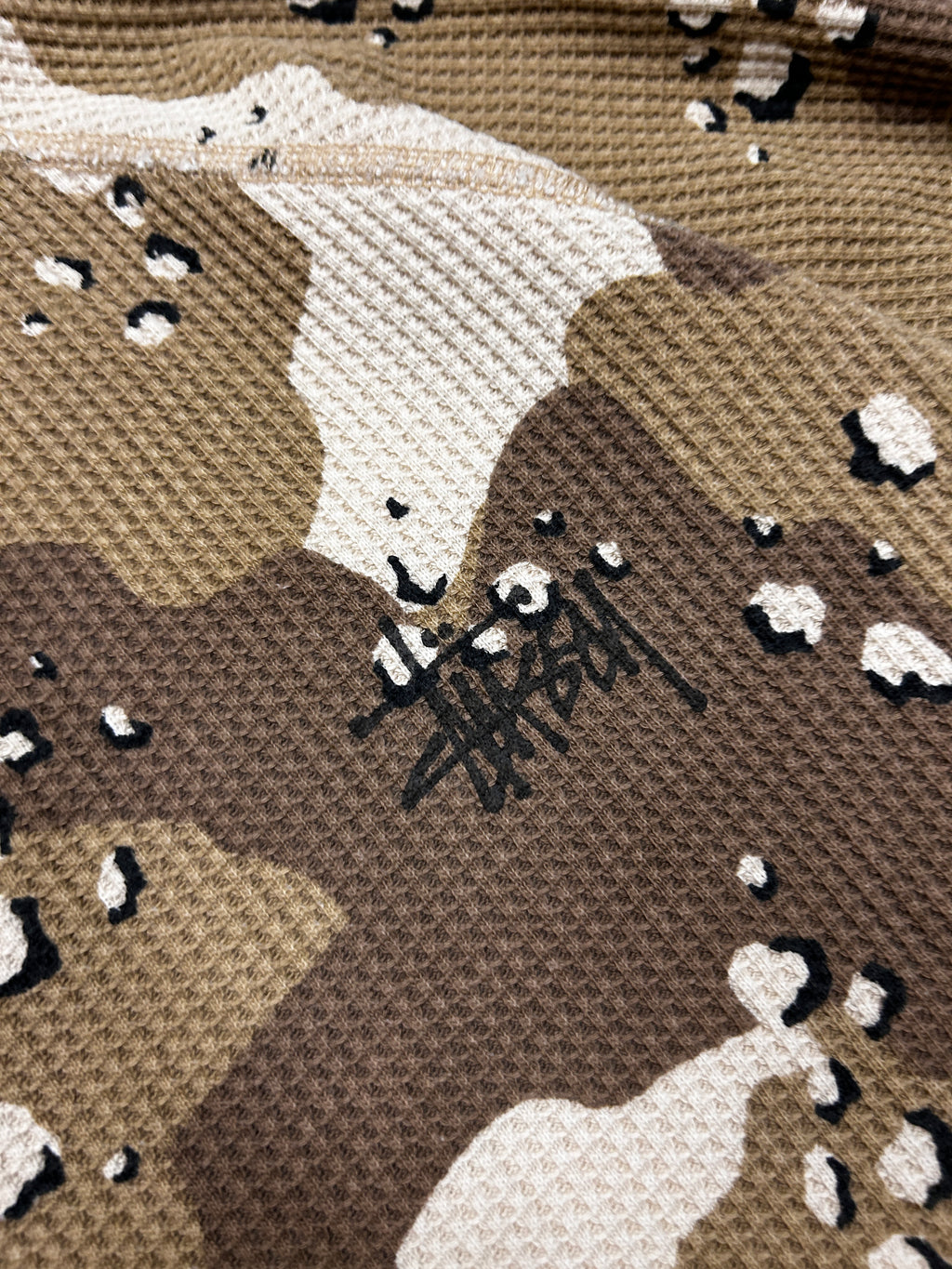 Stussy waffle longsleeve