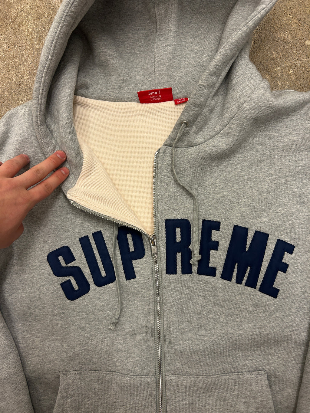 Supreme arc thermal hoodie