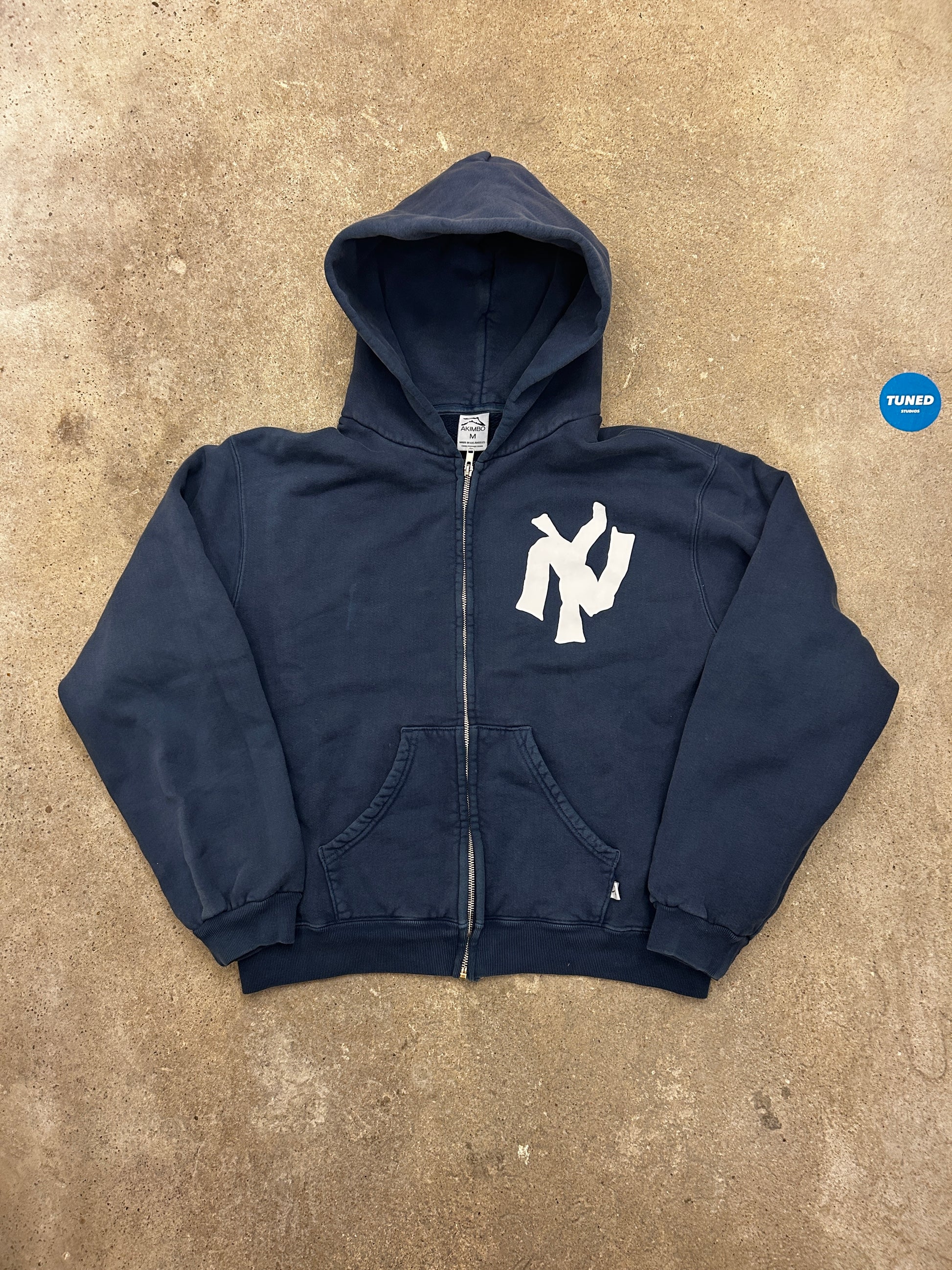 Akimbo NY zip up hoodie