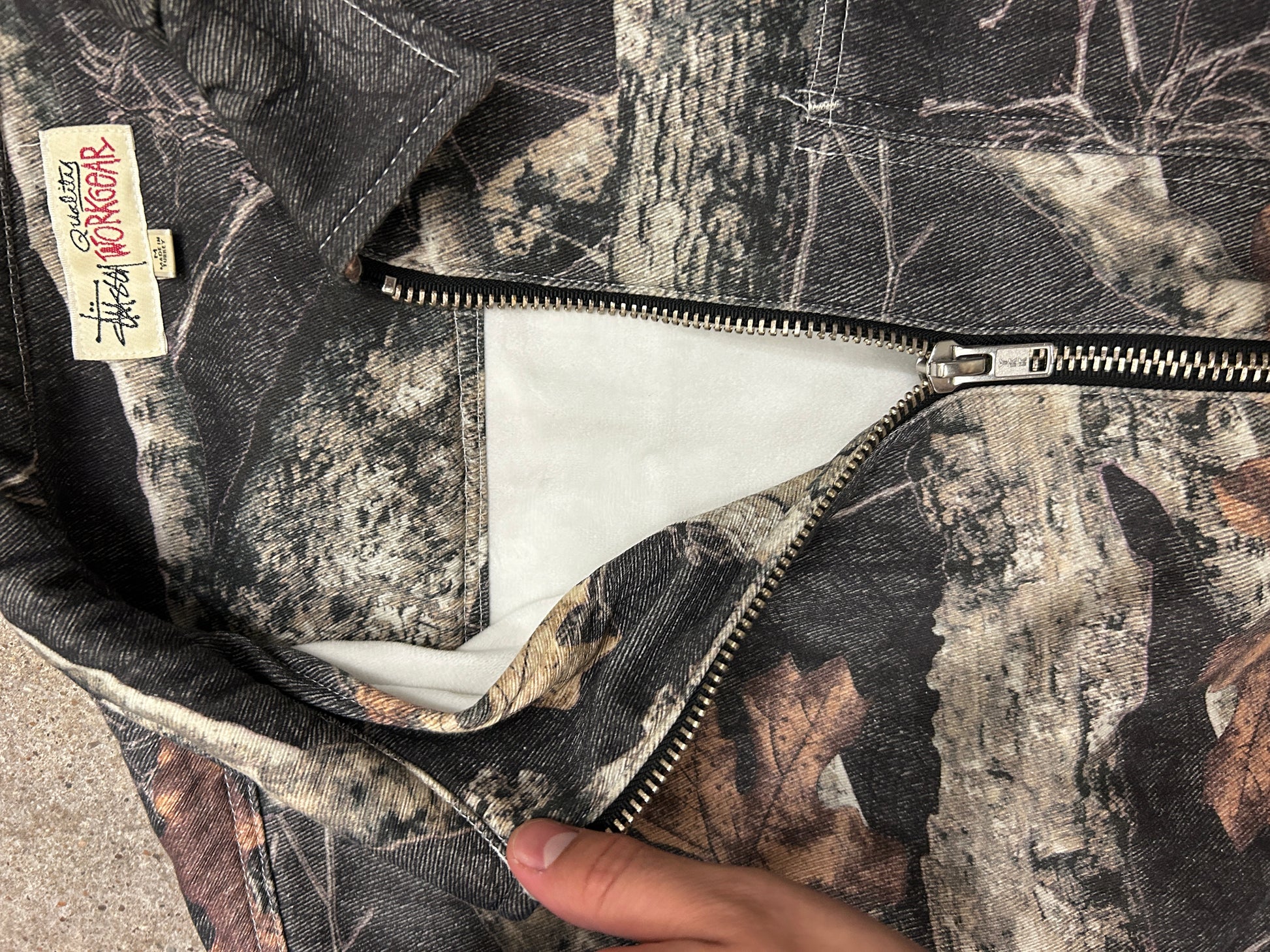 Stussy realtreejakke
