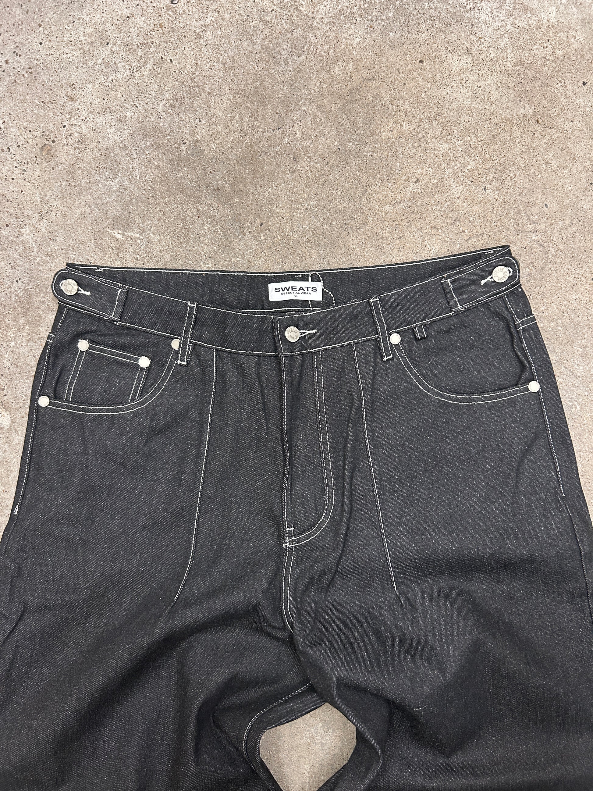 Sweats raw denim