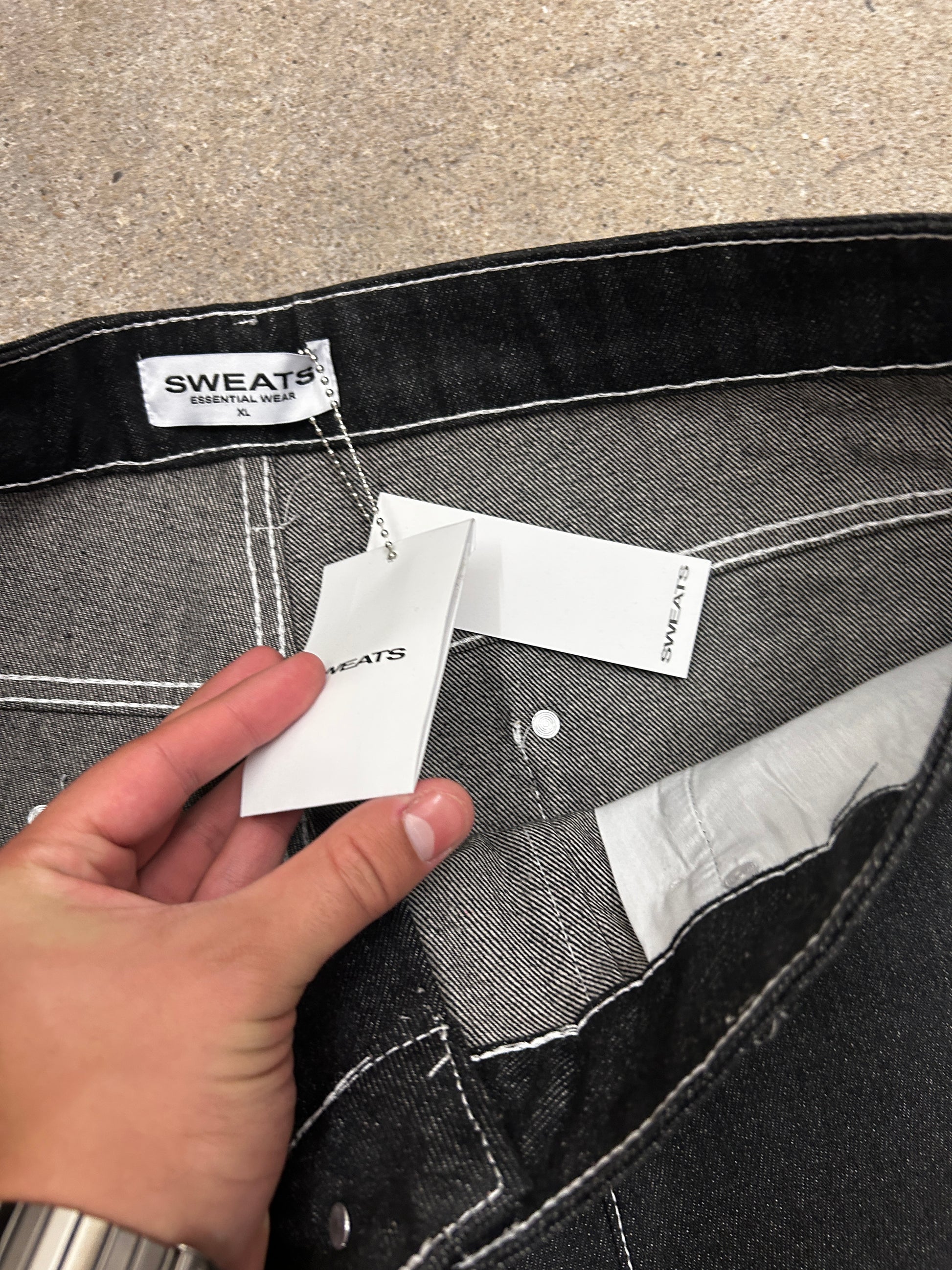 Sweats raw denim