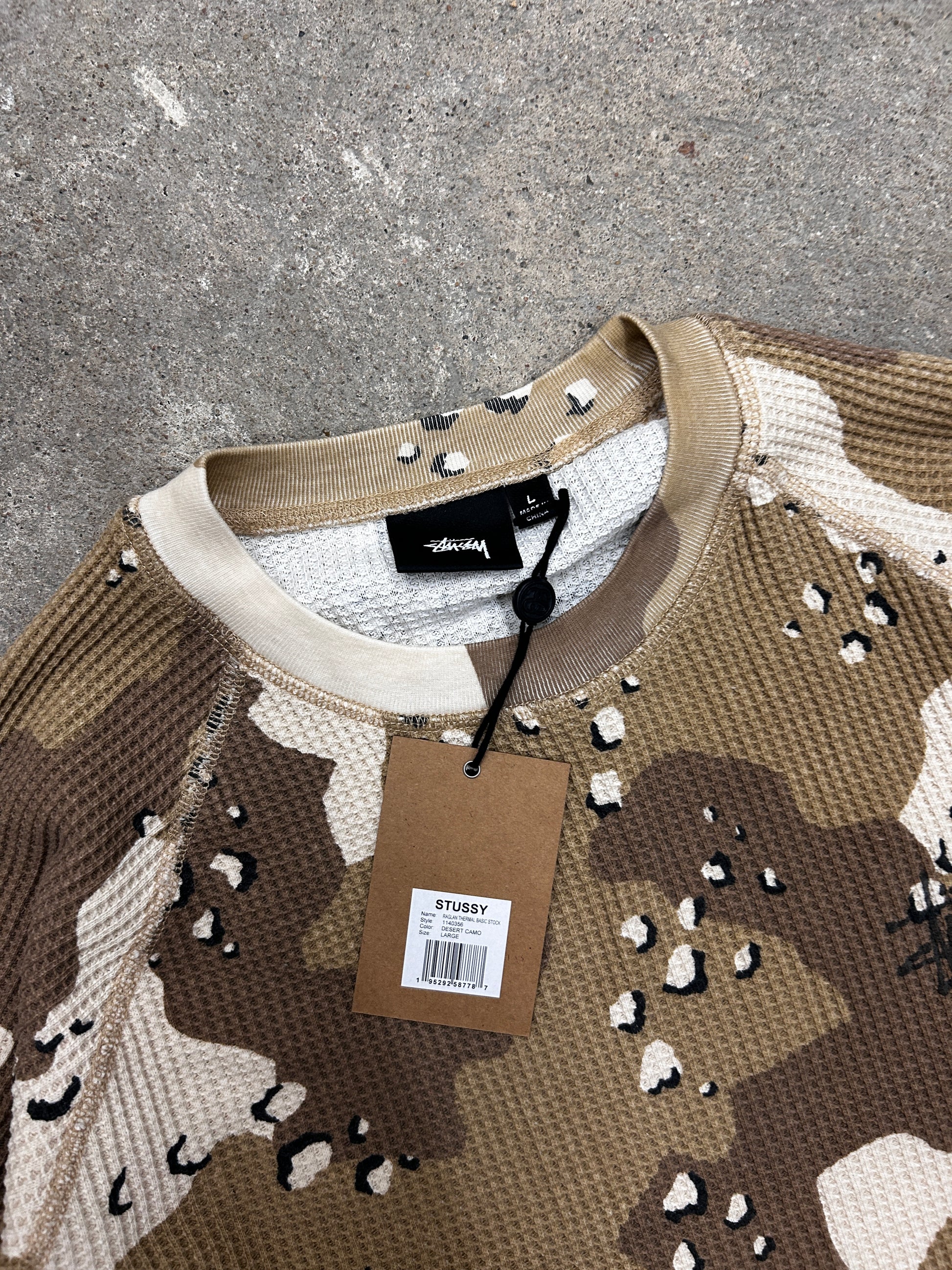 Stussy waffle longsleeve