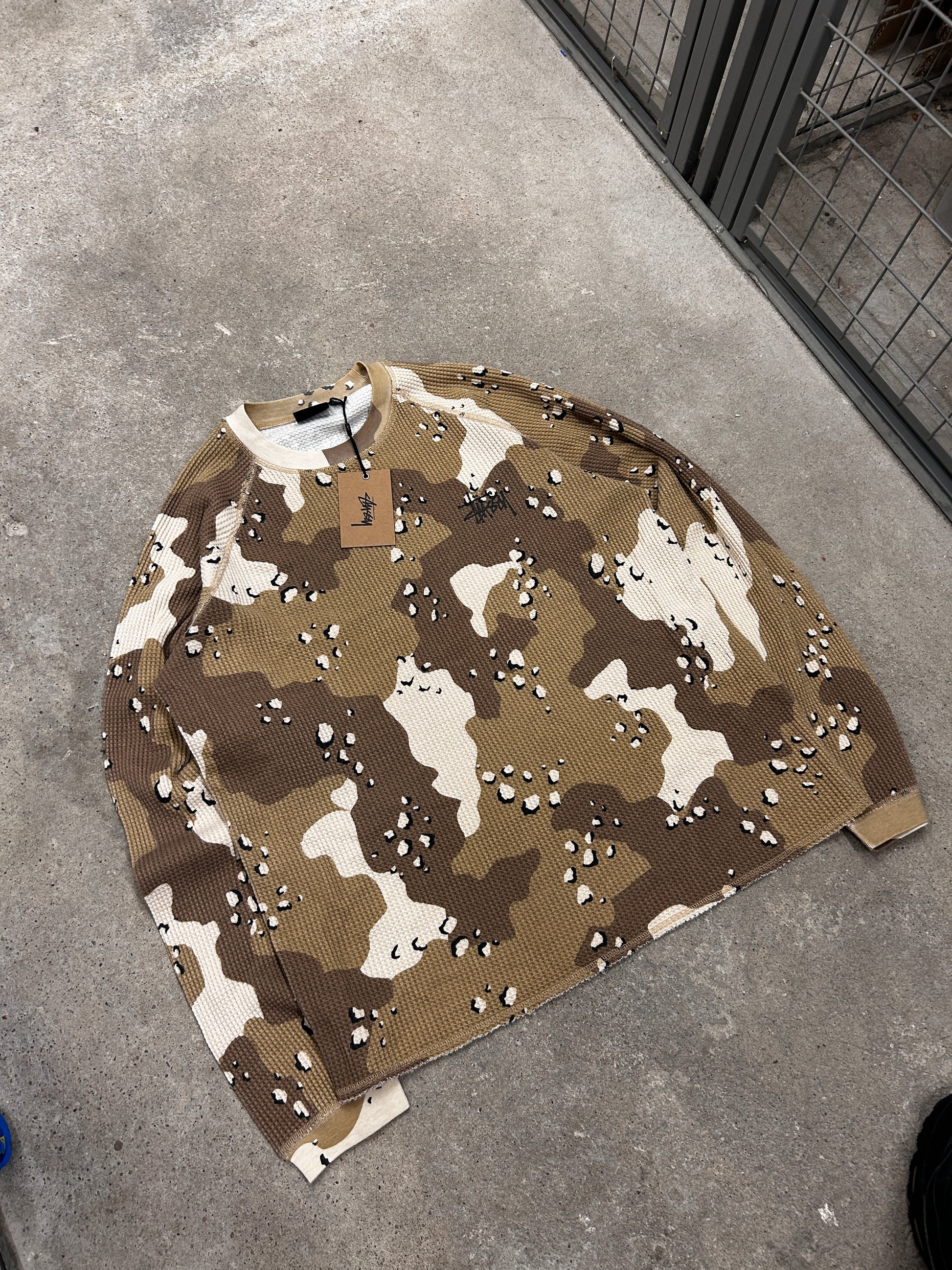 Stussy waffle longsleeve