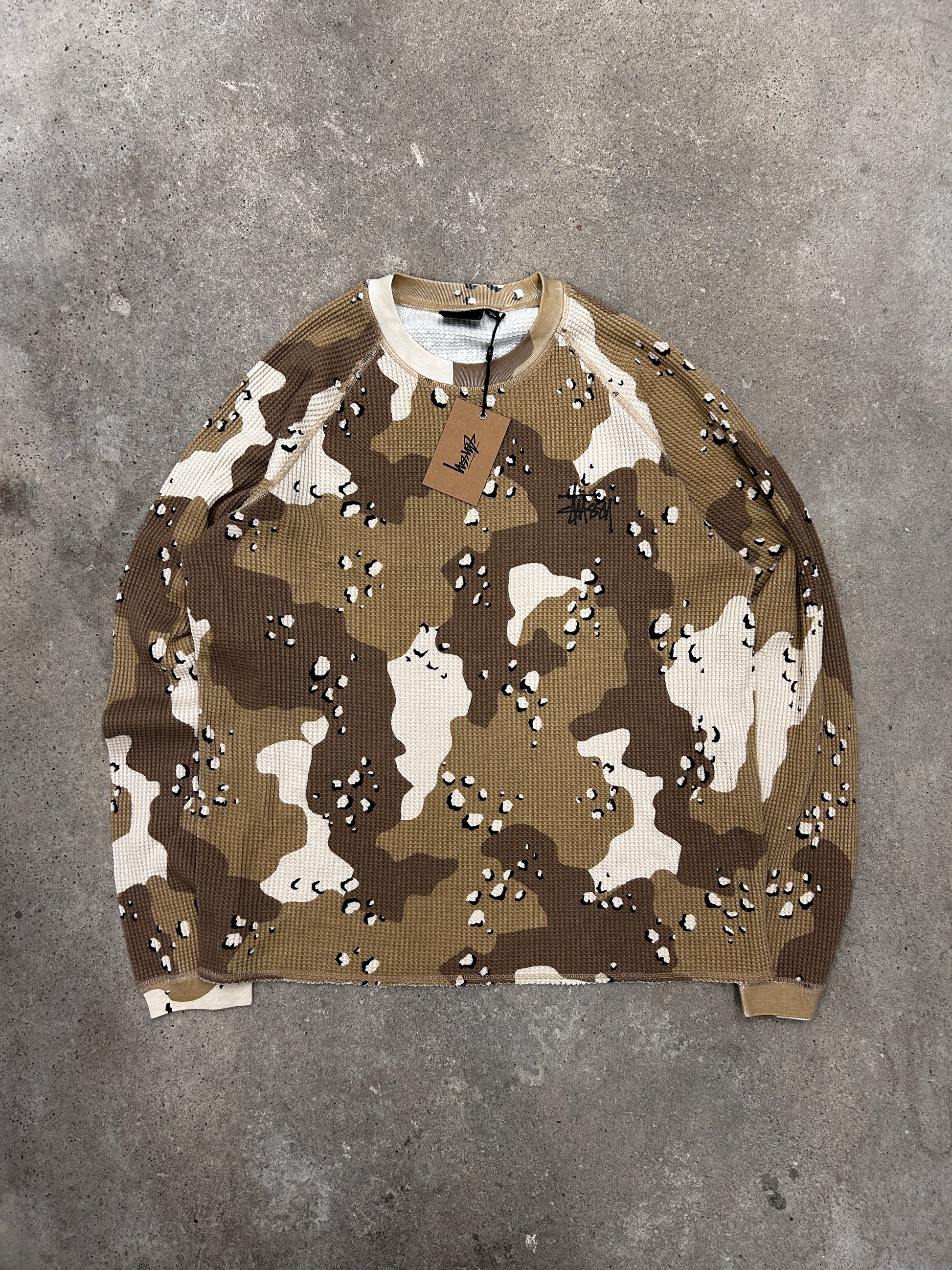 Stussy waffle longsleeve