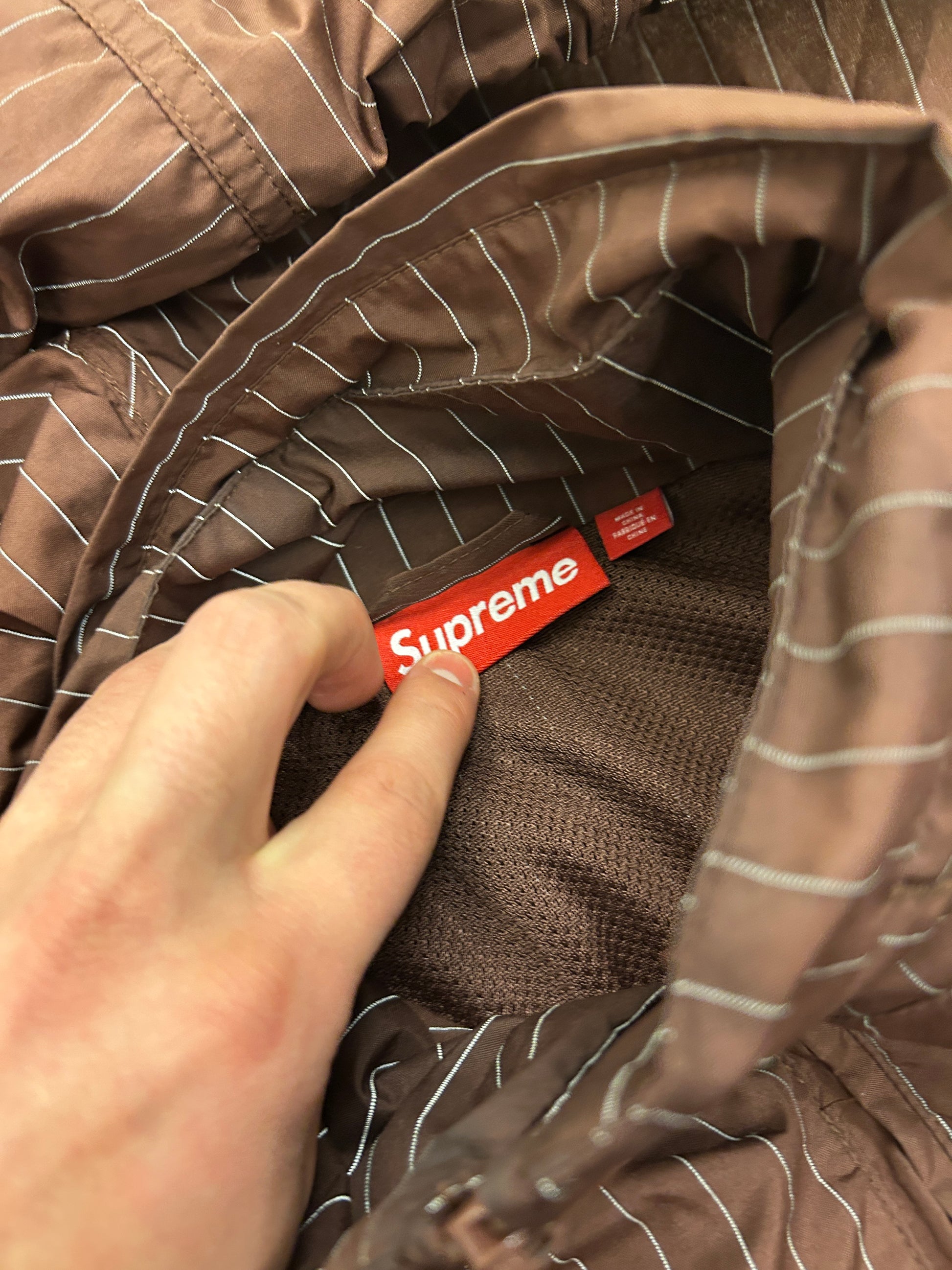 Supreme Reflective Track Jacket